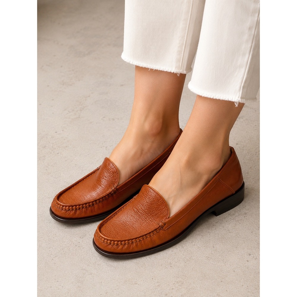 NEW Mansur Gavriel Walker leather Loafers Size 36.5 old money soft comfortable